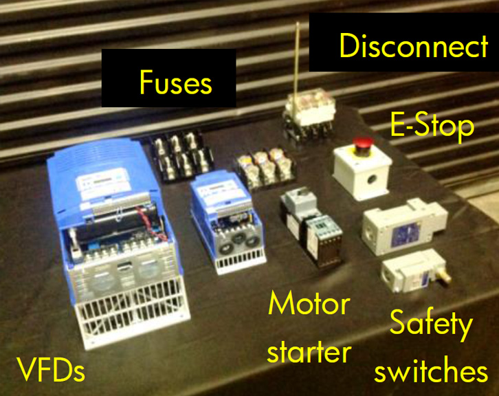 Loose VFD with parts